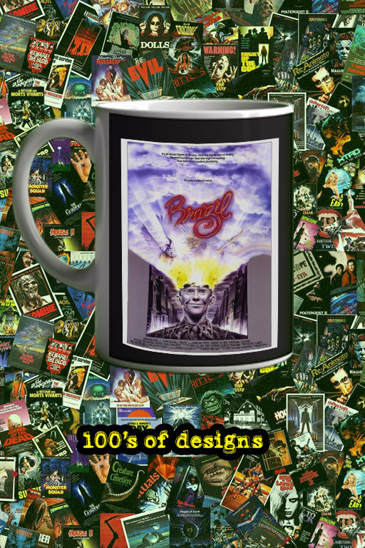 Brazil 11oz Mug | Film Poster Design | Brazil Film | Lead Actor's Name