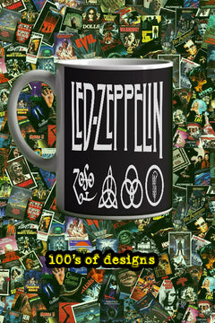 Led Zeppelin 11oz Mug | Classic Rock Music Merchandise | Music Lover Gift | Vintage Band Design Mug - Shopify & Etsy SEO