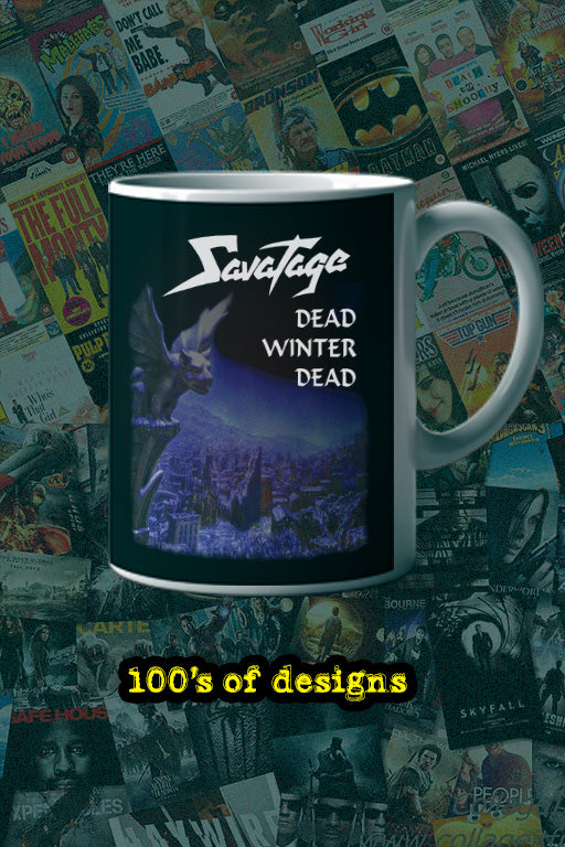 Savatage Dead Winter Dead 11oz Mug | Music Artist Design | Collectible Cup | Gift for Music Lovers | Savatage Fan | Novelty Music Mug