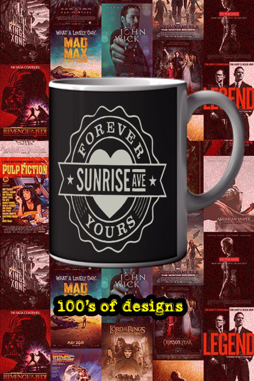 Sunrise Avenue Forever Yours 11oz Mug | Music Artist Merchandise | Sunrise Avenue Forever Yours Design | Music Lover Gift | Coffee Mug