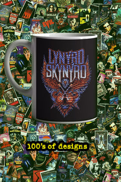 Lynyrd Skynyrd 11oz Mug | Music Icon Design | Rock Band Tribute | Coffee Cup for Fans | Vintage Guitar Art | Music Lover Gift