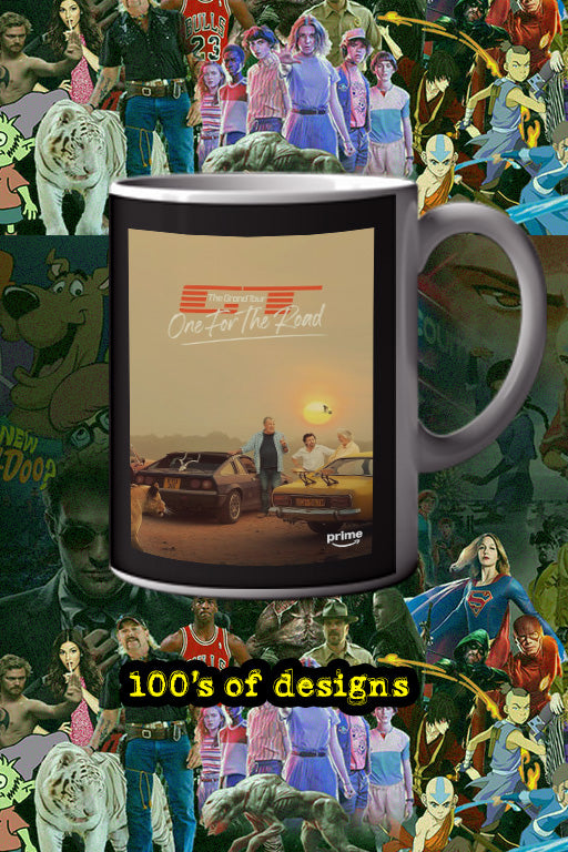 Grand Tour One For The Road 11oz Mug | TV Grand Tour | Richard Hammond Matt LeBlanc Chris Harris Merchandise