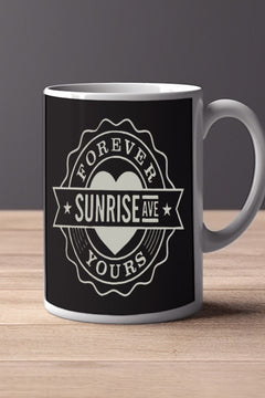 Sunrise Avenue Forever Yours 11oz Mug | Music Artist Merchandise | Sunrise Avenue Forever Yours Design | Music Lover Gift | Coffee Mug