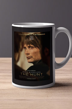 The Hunt 11oz Mug | Film Memrobillia | The Hunt Poster | Lead Actor's Name