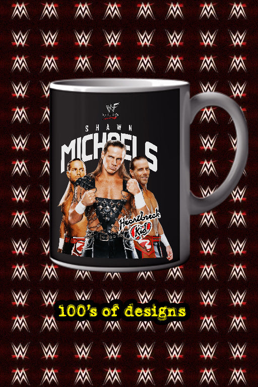 SHAWN MICHAELS 11oz Mug | WWE Superstar Wrestler Shawn Michaels Design