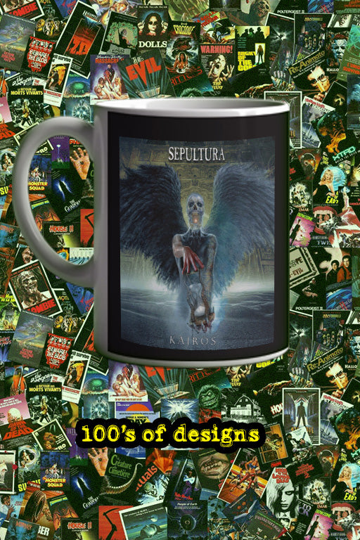 Sepultura Kairos 11oz Mug | Music Artist Design | Heavy Metal Merchandise | Concert Memorabilia