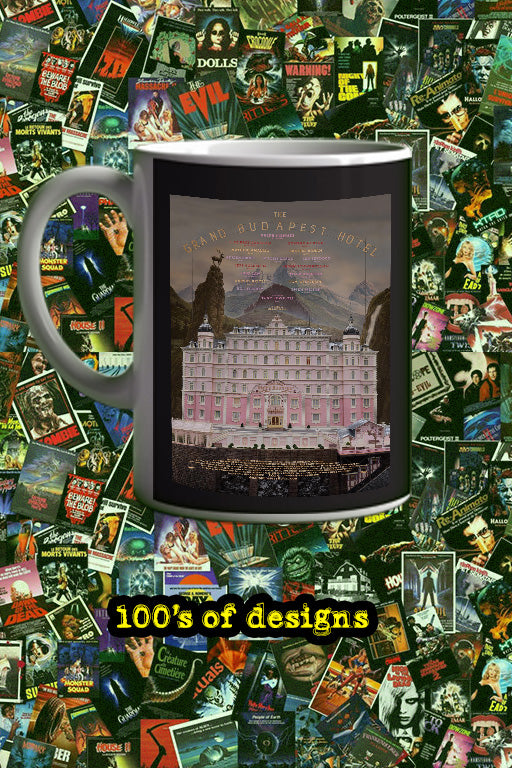 The Grand Budapest Hotel 11oz Mug | Film Memorabilia | The Grand Budapest Hotel Design | Ralph Fiennes