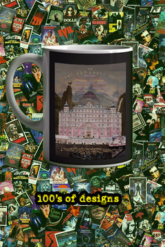 The Grand Budapest Hotel 11oz Mug | Film Memorabilia | The Grand Budapest Hotel Design | Ralph Fiennes