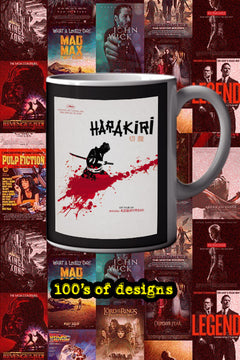 Harakiri 11oz Mug | Film Poster Design | Lead Actor Name