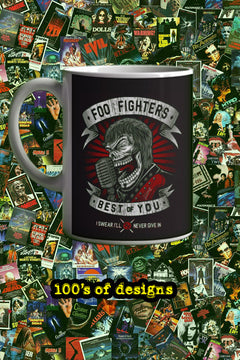 Foo Fighters Best Of You 11oz Mug | Music Artist | Coffee Cup Mug | Rock Band | Best Of You Design