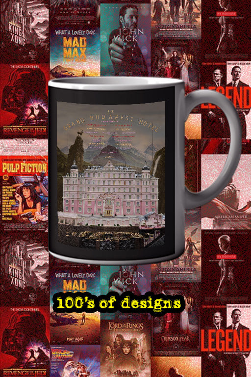 The Grand Budapest Hotel 11oz Mug | Film Memorabilia | The Grand Budapest Hotel Design | Ralph Fiennes