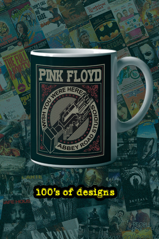 Pink Floyd Wish You Was Here 11oz Mug | Music Artist Mug | Vintage Rock Band | Music Lover Gift | Retro Musician Cup