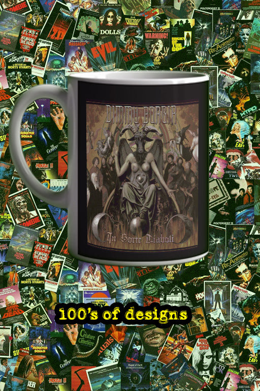 Dimmu Borgir In Sorte Diaboli 11oz Mug | Music Artist Merchandise | Metal Band Coffee Cup | Gothic Design Collectible | Music Lover Gift