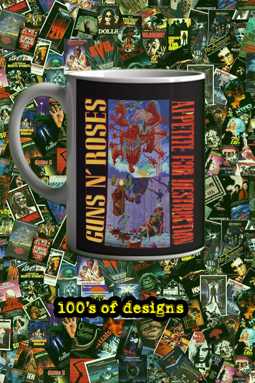 Guns N' Roses Appetite For Destruction 11oz Mug | Music Artist | Rock Band | Vintage Design