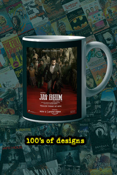 Jay Bhim 11oz Mug Featuring Suriya | Film Inspired Design | Coffee Cup with Jay Bhim Poster Art | Unique Gift for Movie Fans