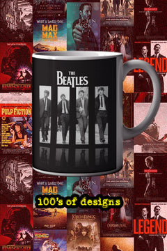 The Beatles 11oz Mug | Music Lover Gift | Music Artist Merch | Ceramic Coffee Cup