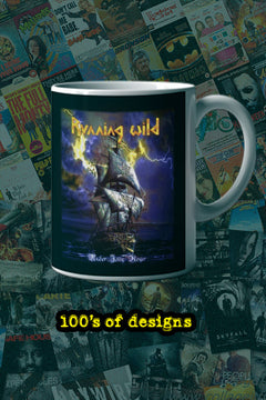 Running Wild Under Jolly Roger 11oz Mug | Music Artist Design | Music Lover Gift | Pirate Metal Fan | Coffee Cup | Rock Band Merch | Unique Tea Mug