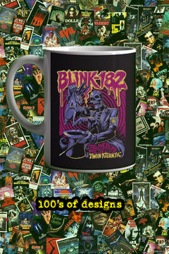 The All American Rejects 11oz Mug-BLINK | Music Artist Design | Coffee Cup for Music Lovers | Unique Gift for AAR Fans | Trendy Music Merchandise | Home and Office Drinkware