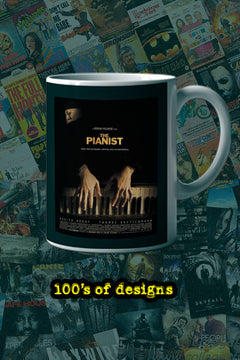 The Pianist 11oz Mug | Film Memorabilia Gift | Adrien Brody Merchandise