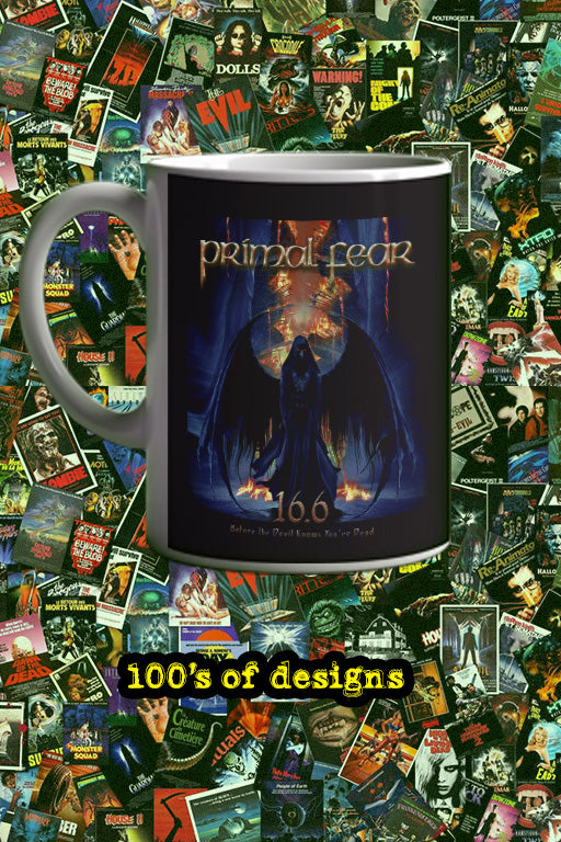 Primal Fear 16.6 11oz Mug | Music Artist | Metal Band | Primal Fear 16.6 Design