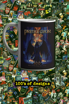 Primal Fear 16.6 11oz Mug | Music Artist | Metal Band | Primal Fear 16.6 Design