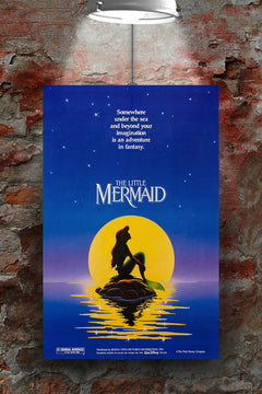 The Little Mermaid Halle Bailey Glossy Poster | Movie Wall Art | Fantasy Film Print | Disney Mermaid Decor | Cinematic Artwork | Underwater Aesthetic | Collectible Film Poster | Ocean Theme Room Decor