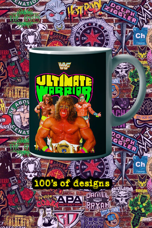 ULTIMATE WARRIOR 11oz Mug | WWE | ULTIMATE WARRIOR Design | Collector's Item