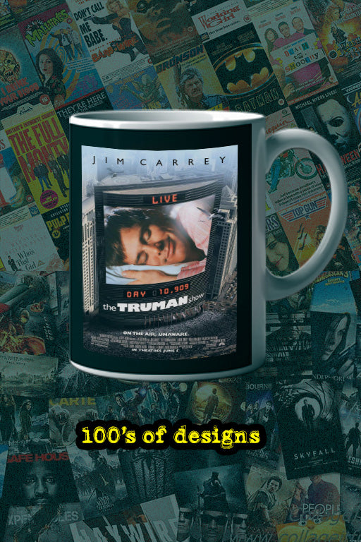 The Truman Show 11oz Mug | Film | Jim Carrey | Movie Poster Design