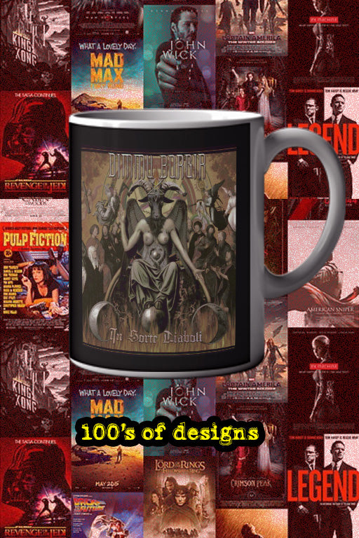Dimmu Borgir In Sorte Diaboli 11oz Mug | Music Artist Merchandise | Metal Band Coffee Cup | Gothic Design Collectible | Music Lover Gift