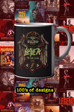 Slayer All Of Life Decays 11oz Mug | Music Artist Design | Slayer All Of Life Decays Merchandise | Music Lover Gift