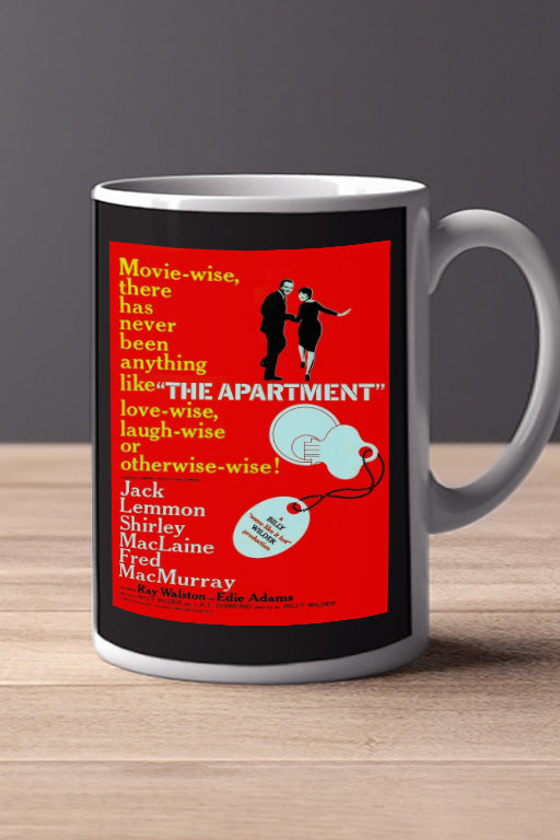 The Apartment 11oz Mug | Film Memorabilia | The Apartment Design | Jack Lemmon