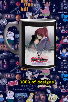 Rurouni Kenshin 11oz Mug | Anime Mug | Himura Kenshin Mug | TV Show Merchandise