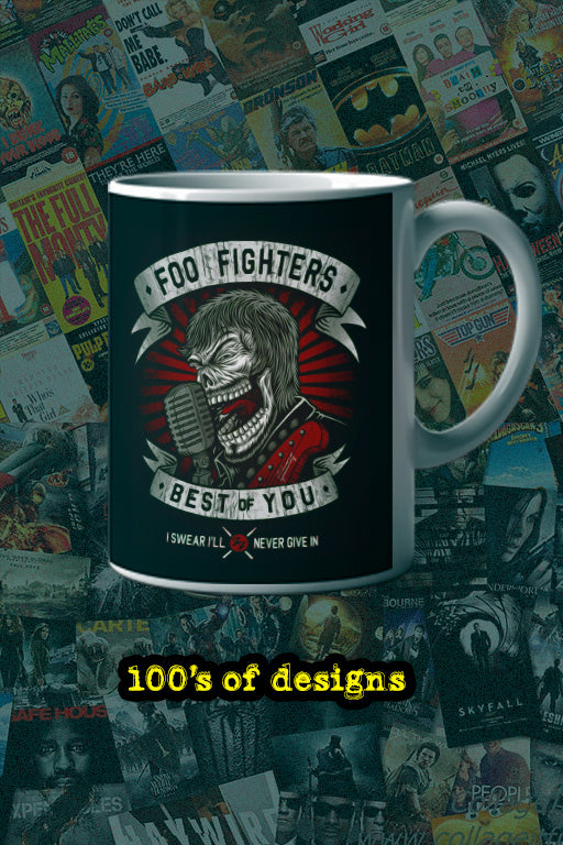 Foo Fighters Best Of You 11oz Mug | Music Artist | Coffee Cup Mug | Rock Band | Best Of You Design