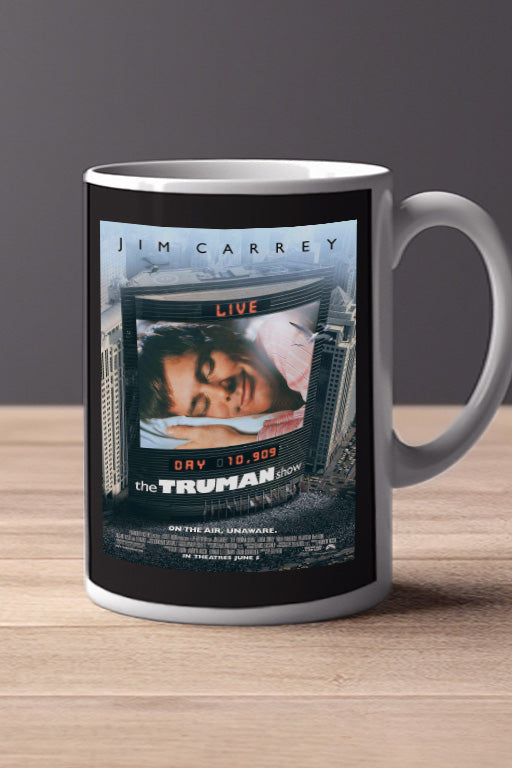 The Truman Show 11oz Mug | Film | Jim Carrey | Movie Poster Design