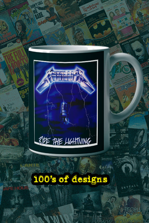 Metallica Ride The Lightening 11oz Mug | Music Artist | Metallica Design | Band Merch | Gift for Music Lover | Rock and Roll Mug