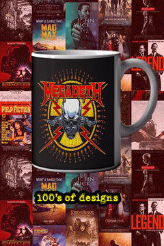 Skull and Bullets 11oz Mug | Music Artist Design | Skull and Bullets Merch | Music Lover Gift