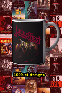 Judas Priest 11oz Mug | Music Artist Gift | Rock Band Coffee Cup | Heavy Metal Fan Merch | Judas Priest Design Mug