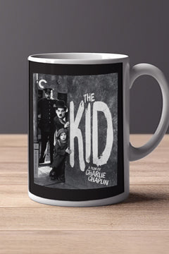 The Kid 11oz Mug Featuring Lead Actor | Vintage Film Poster Design | Classic Movie Memorabilia