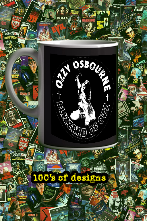 Ozzy Osbourne Blizzard of Ozz 11oz Mug | Classic Rock Album Tribute | Iconic Metal Legend Cup