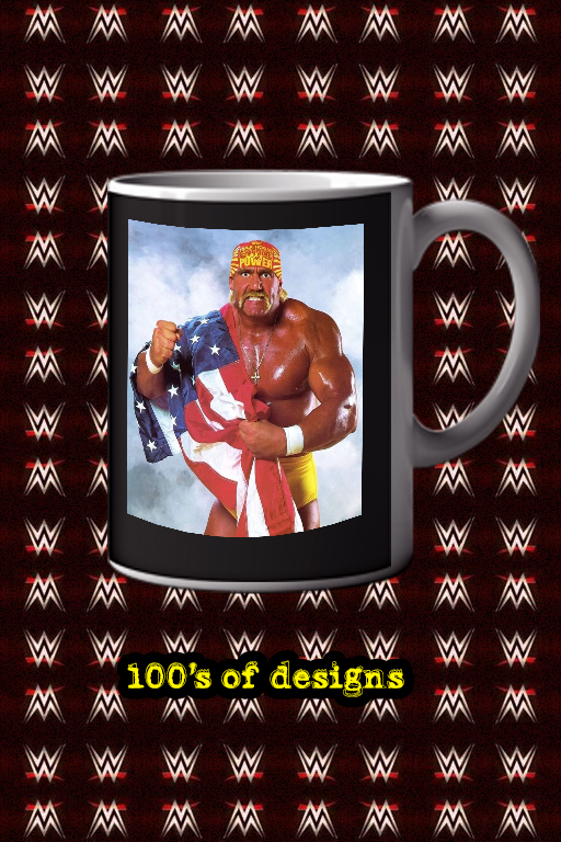 Real American Hulk Hogan Mug 11 oz Mug | 80s Wrestling Icon | Patriotic WWF Tribute Cup