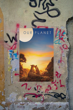 Our Planet David Attenborough Premium Gloss Poster | TV Show Design | Wildlife Photography | Earth Conservation Art