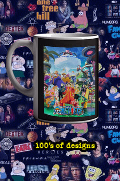 One Piece 11oz Mug featuring Lead Actor | TV Show Design - Luffy Mug - Unique Anime Gift