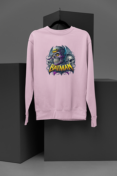 "Batman Skull Graphic Sweatshirt |  DC Comics Superhero Apparel | DC Comics Inspired Tee"