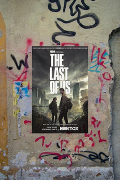 The Last of Us Poster featuring Joel and Ellie | TV Show Design | Gloss Print | Wall Decor | Art Print | Bestseller