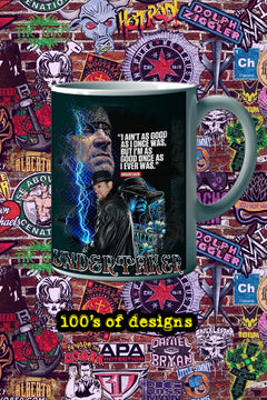 UNDERTAKER 11oz Mug Pro Wrestling | WWE Gift | Wrestling Fan | Taker Merch | Wrestling Icon Mug | Wrestling Memorabilia
