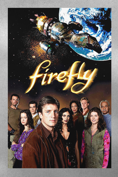 Firefly | Nathan Fillion | Jewel Staite | Premium Gloss Poster | TV Show Firefly Design