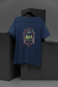 Slayer All Of Life Decays | Vintage Metal Band Tee | Reign of Blood | Thrash Metal Fashion | Metalheads Must-Have | Retro Slayer Tribute Shirt | Cult Classic 80's Style | Heavy Metal Legends Shirt