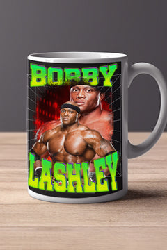 Bobby Lashley 11oz Mug Pro Wrestling Bobby Lashley Wrestler | Wrestling Fan Gift Mug