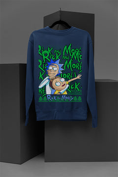 UGLY Rick N Morty Christmas Sweatshirt | Unique Ugly Design | Dimension-C137 Inspired