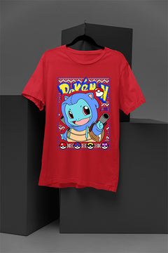 UGLY Christmas Squirtle Pokemon Tee | Festive Ugly Design | Retro Nostalgic